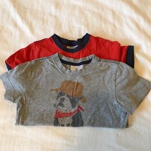 Two Hanna Andersson Shirts for Boy
